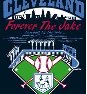 Cleveland Baseball History Gray T-Shirt – JakeWear Shirts